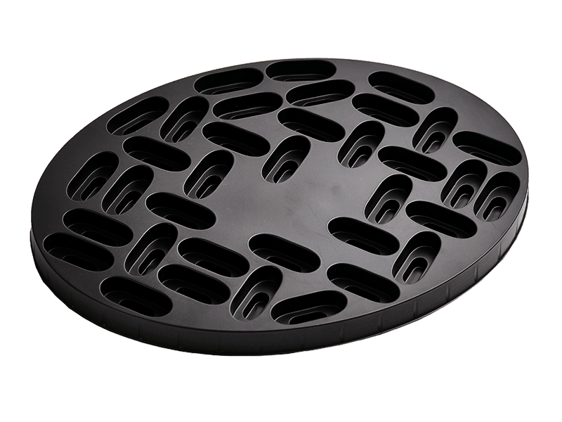 Chocolate Oval Vacuum Plate/Insert