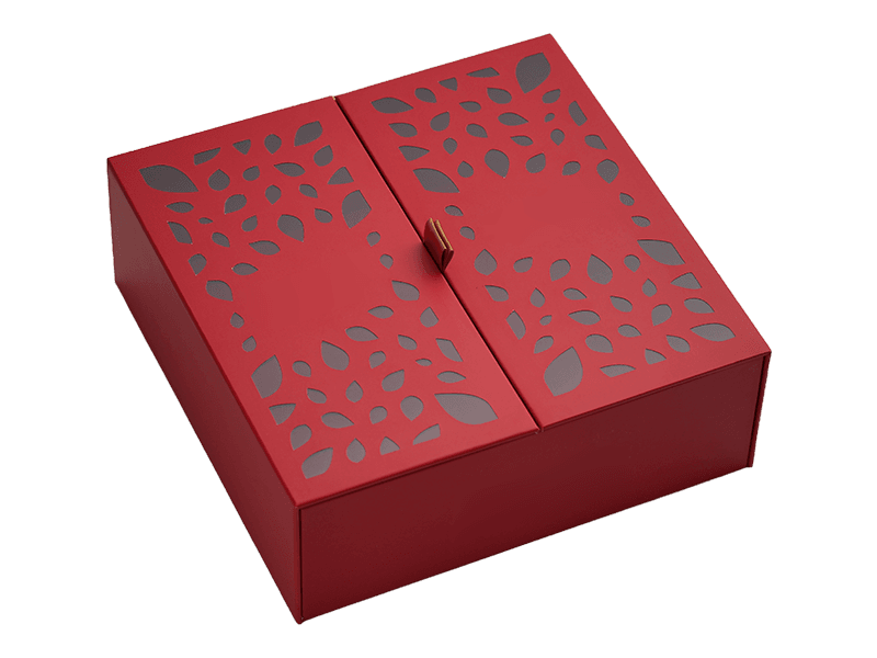 Luxury Magnetic Closure Rigid Gift Boxes with window